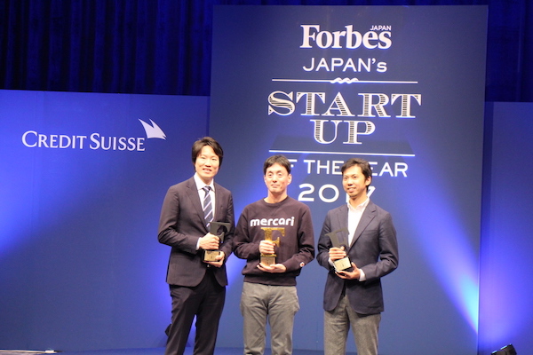 Forbes Startup Award best 3