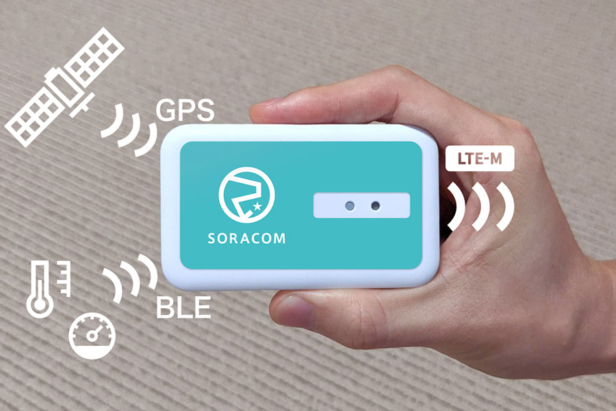 GPSの位置情報とBLEセンサーを簡単にクラウドへ中継できる「ビーコン