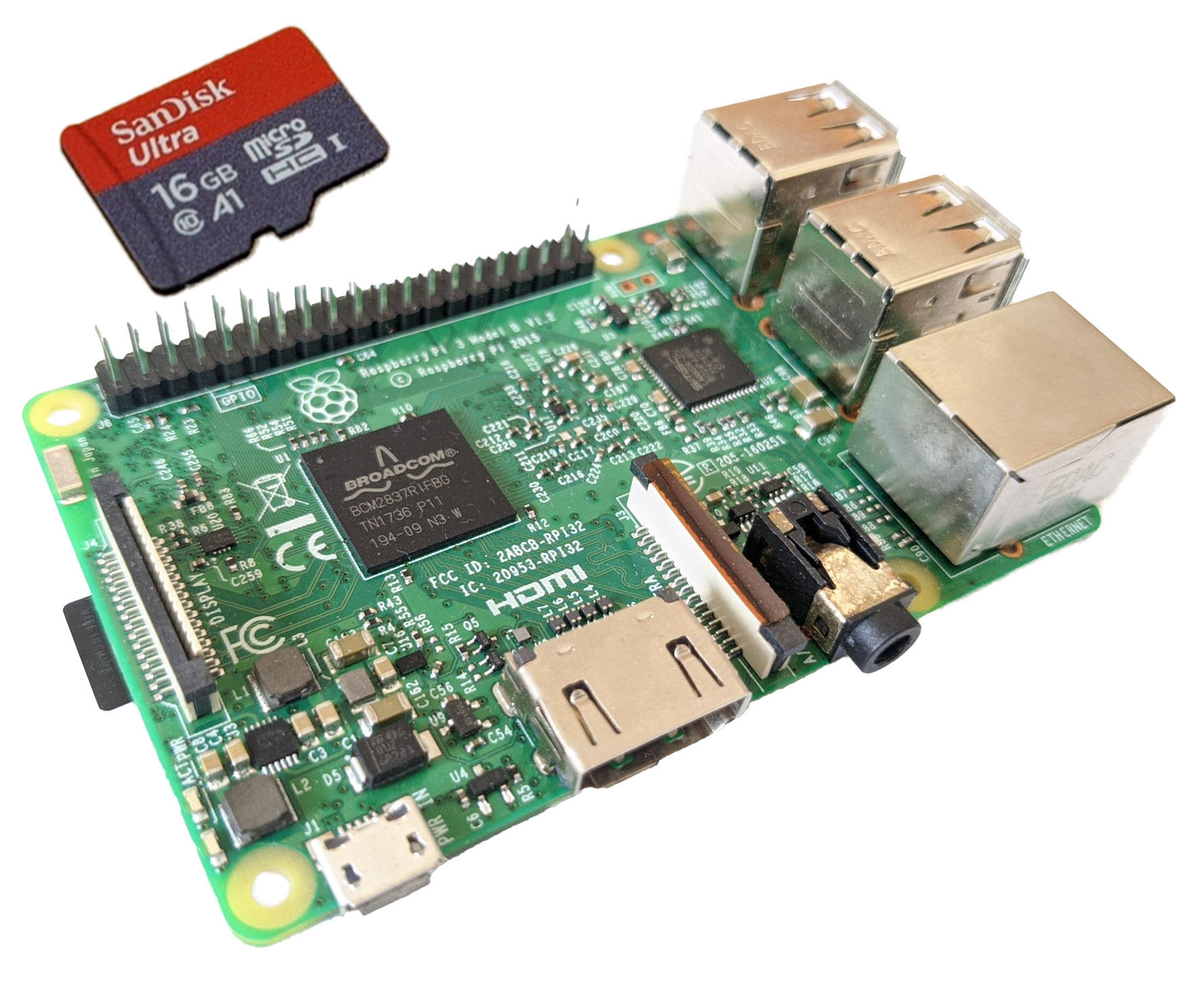 LABISTS Raspberry Pi 4 8GB SDHCカードなしPCパーツ
