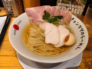 らーめんチョンマゲ高知本店のラーメン。